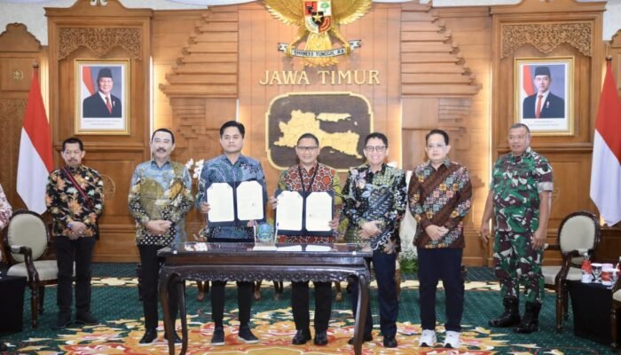 Pj Bupati Bojonegoro Hadiri Kesepakatan Bersama Pemprov Jatim dengan IPDN