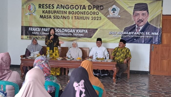 Serap Aspirasi Masyarakat, Anggota DPRD Sigit Kushariyanto Gelar Reses Masa Sidang Ke I