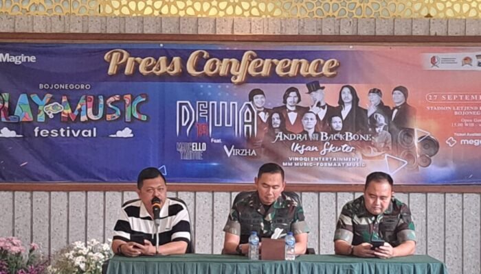 Pisah Kenal Dandim Bojonegoro Diwarnai Kabar Konser Dewa 19 di Stadion Sudirman