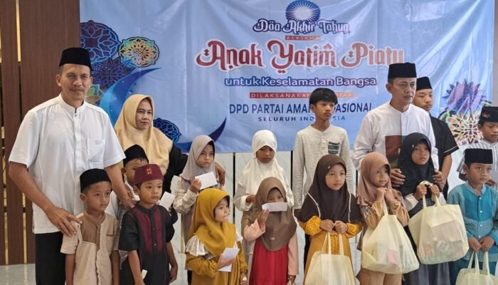 Serentak se-Indonesia, DPD Fraksi PAN Bojonegoro Gelar Santunan Anak Yatim Tekankan Kepedulian Sosial
