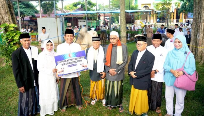 Idul Adha 1447 H, Bupati Bojonegoro Serukan Semangat Kurban dan Persaudaraan