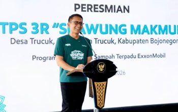 Tempat Pengolahan Sampah Reduce, Reuse, Recycle (TPS 3R) Srawung Makmur di Desa Trucuk, Kecamatan Trucuk di Resmikan