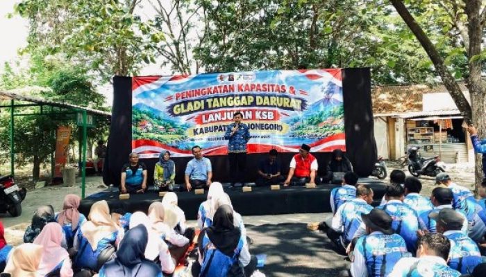 Dinsos Bojonegoro Perkuat Kesiapsiagaan Masyarakat Tanggap Bencana