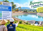 PU SDA Bojonegoro Bangun Embung, Petani Disiapkan Hadapi Kemarau
